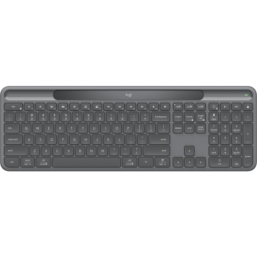 Logitech Signature Slim Solar+ K980 for Business Wireless Keyboard 920-013770 - Graphite atomoffice
