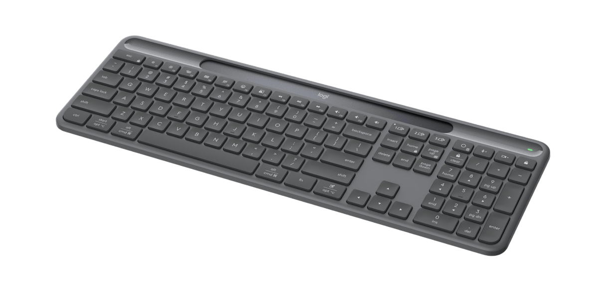 Logitech Signature Slim Solar+ K980 for Business Wireless Keyboard 920-013770 - Graphite atomoffice