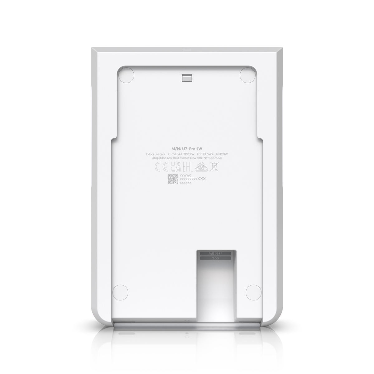Ubiquiti Access Point U7 Pro Wall, WiFi 7 with 6 GHz, Wall-Mounted, 140 m² Coverage, 300+ Clients atomoffice