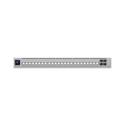 Ubiquiti UniFi Switch Pro HD 24 PoE, 22 x 2.5 GbE + 2 x 10 GbE PoE++, 600W PoE, 4 x 10G SFP+, Etherlighting atomoffice