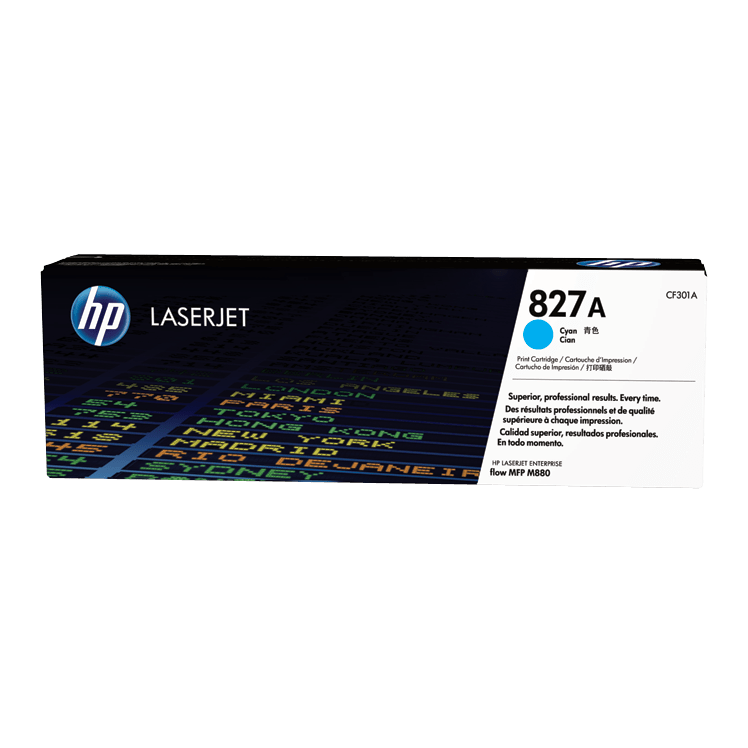 HP 827A Original Toner Cartridge for HP LaserJet Enterprise Flow MFP M880