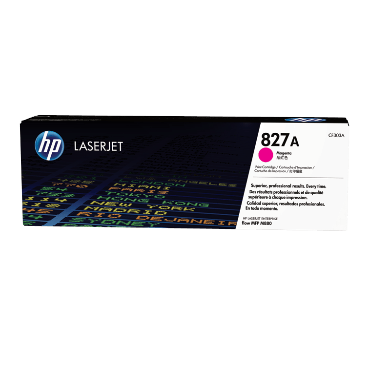 HP 827A Original Toner Cartridge for HP LaserJet Enterprise Flow MFP M880