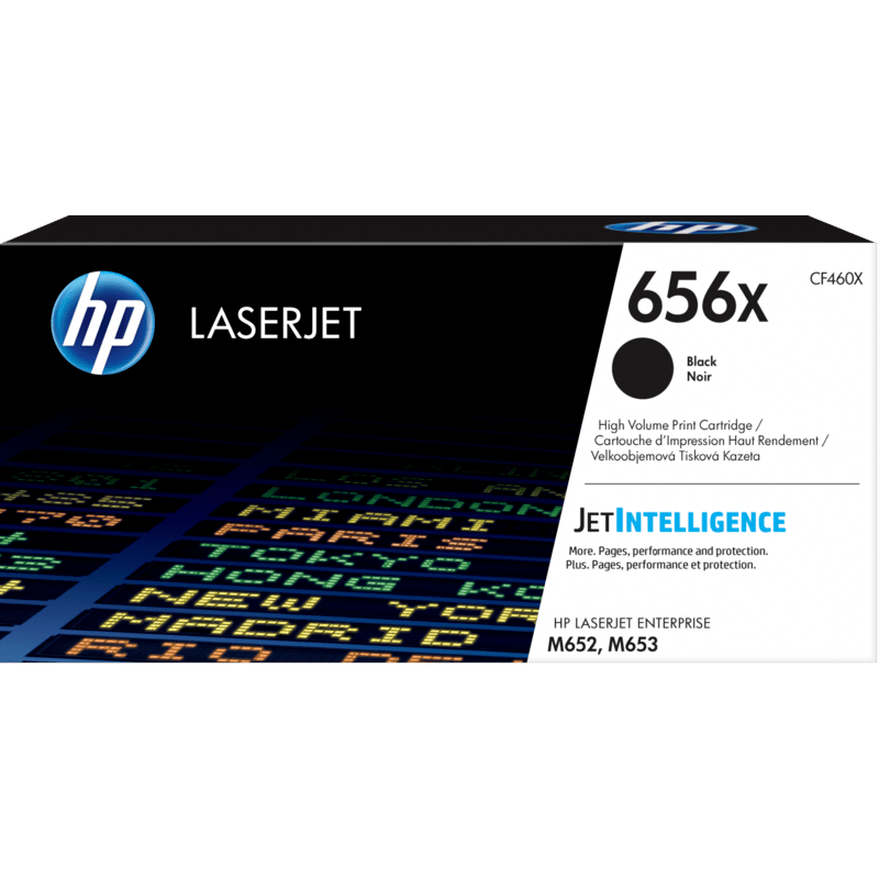 HP 656X Original Toner Cartridge for HP LaserJet Enterprise M652, M653 series printers