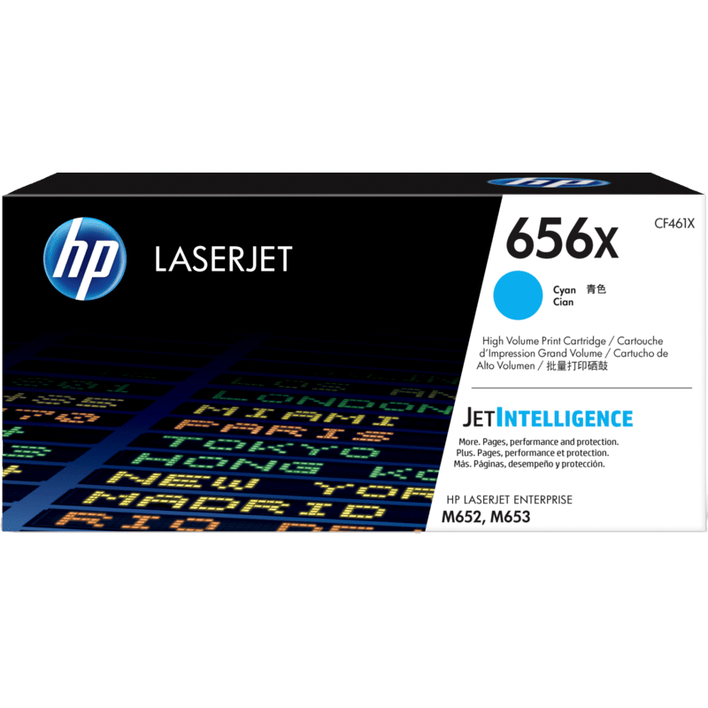 HP 656X Original Toner Cartridge for HP LaserJet Enterprise M652, M653 series printers