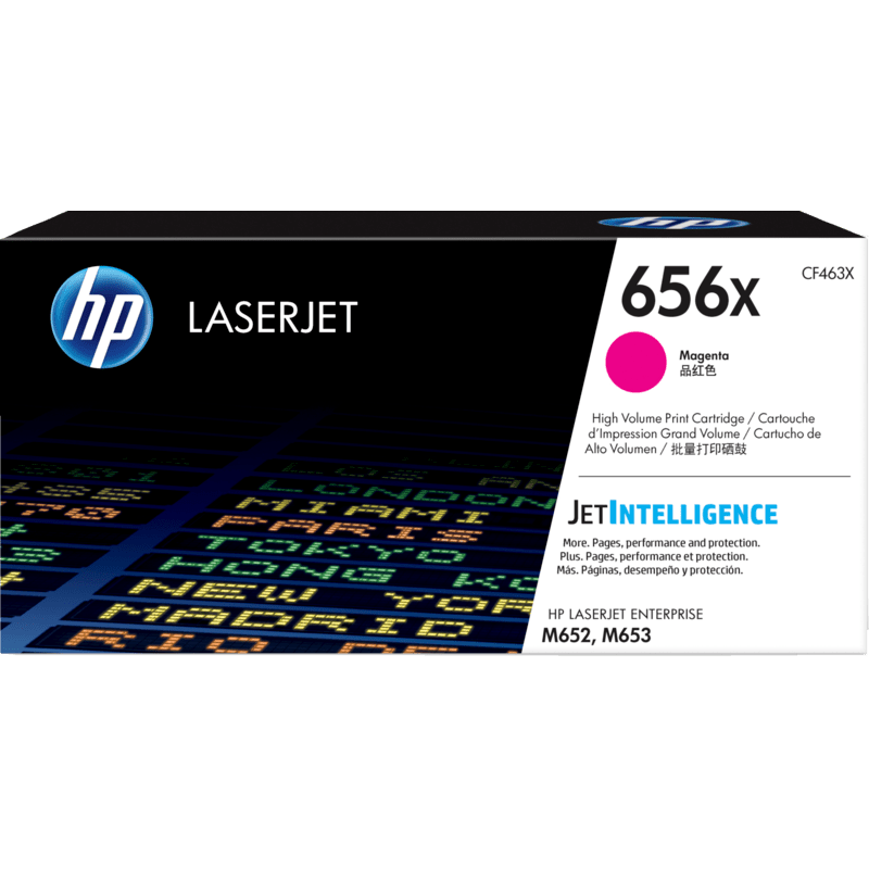 HP 656X Original Toner Cartridge for HP LaserJet Enterprise M652, M653 series printers