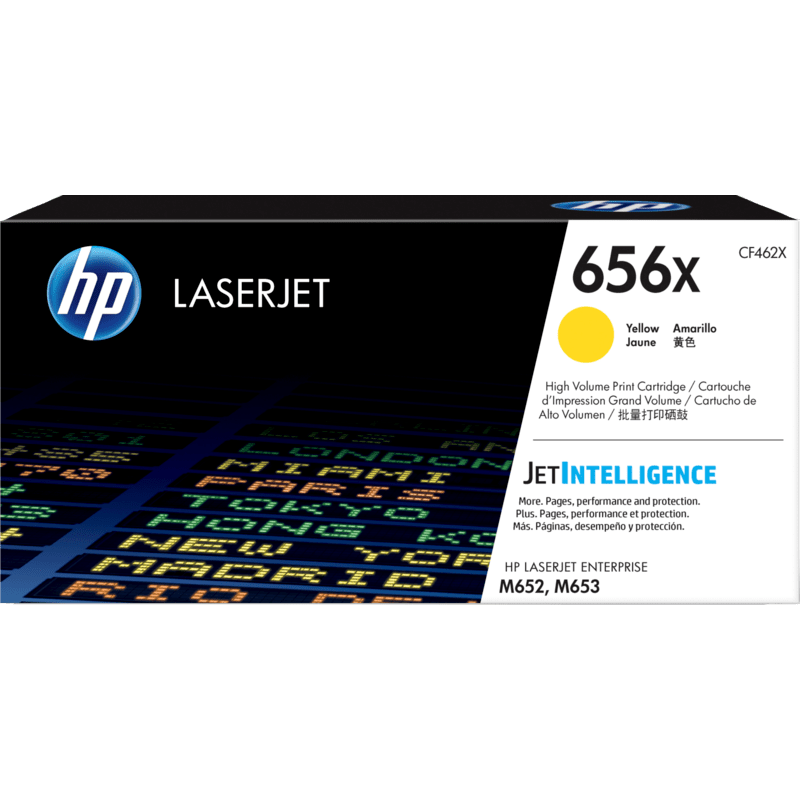 HP 656X Original Toner Cartridge for HP LaserJet Enterprise M652, M653 series printers