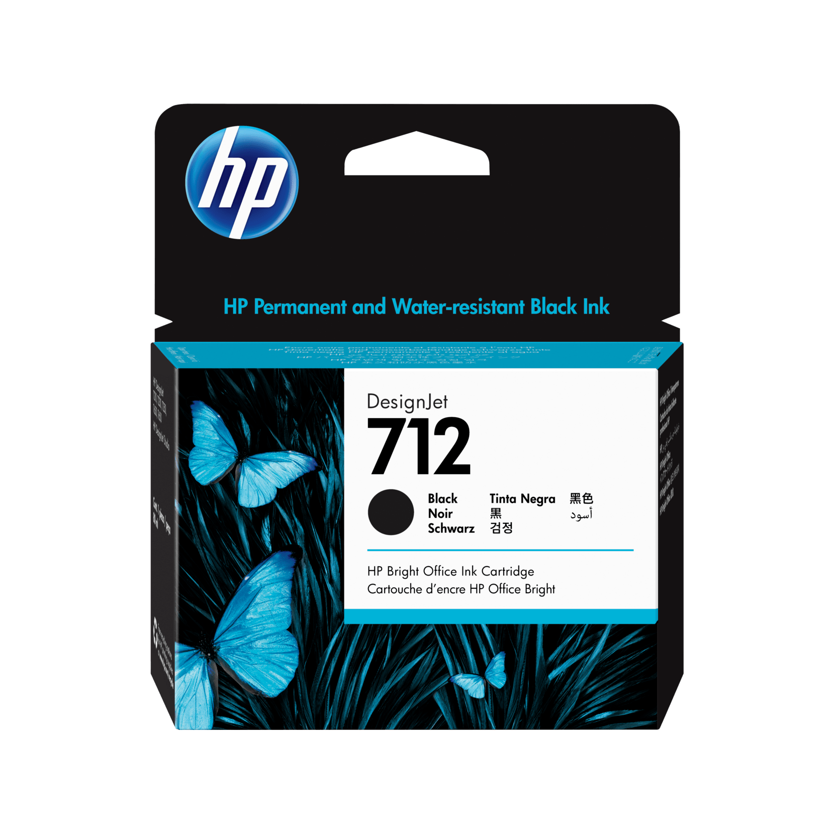 HP 712 Original Ink Black 80ML