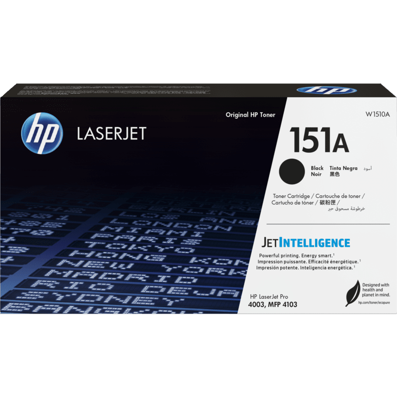 HP 151A W1510A Black Original LaserJet Toner Cartridge