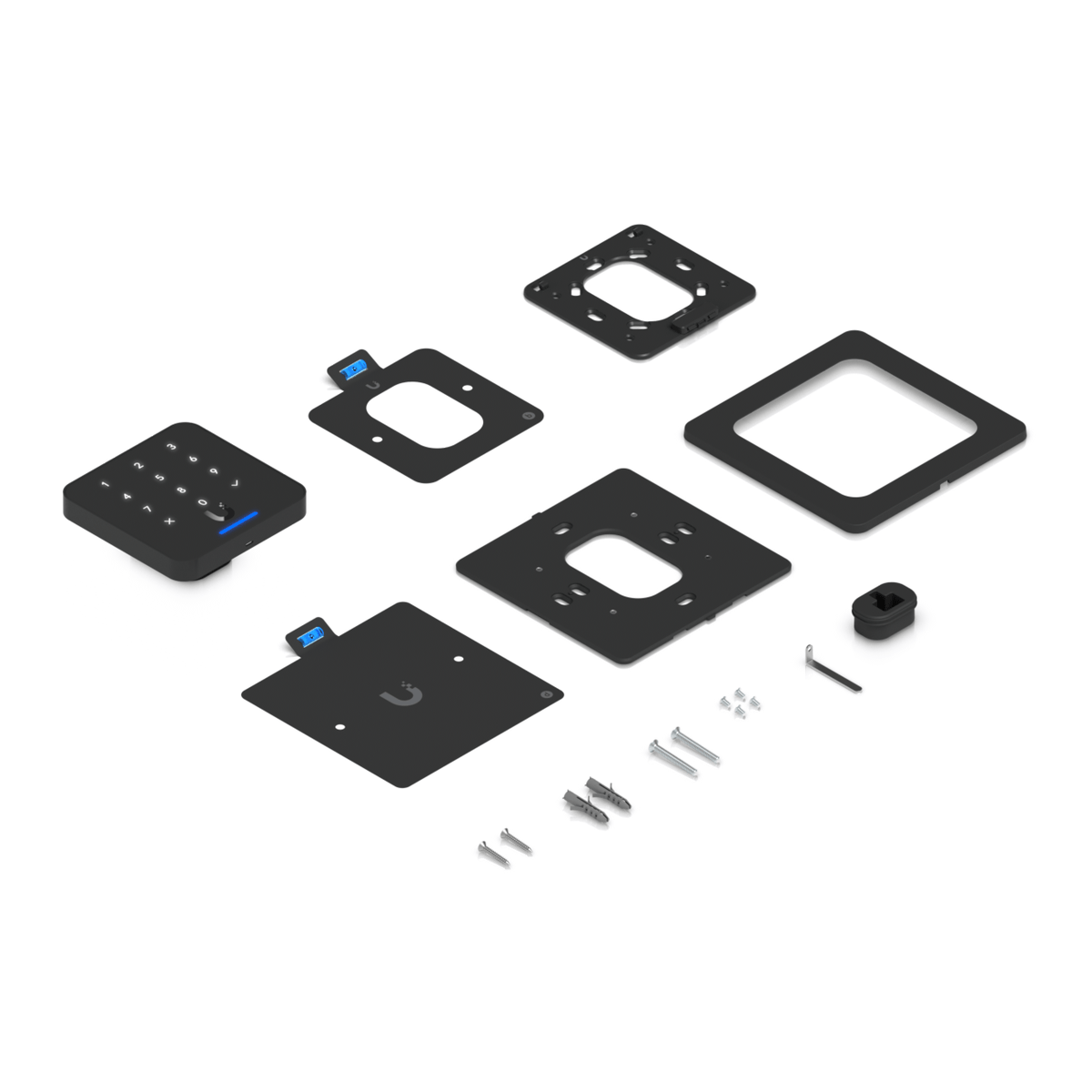 Ubiquiti Access G3 Reader Flex, NFC Card and PIN Keypad Reader, Touch Pass, IP55, PoE atomoffice