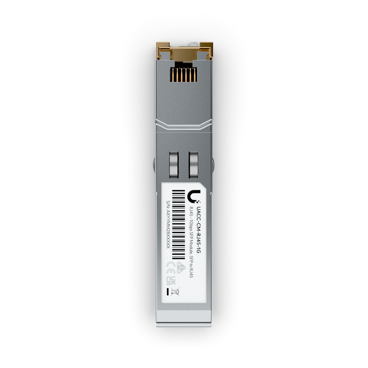 Ubiquiti SFP to RJ45 Adapter UACC-CM-RJ45-1G, 1G Copper Transceiver, 100 m atomoffice