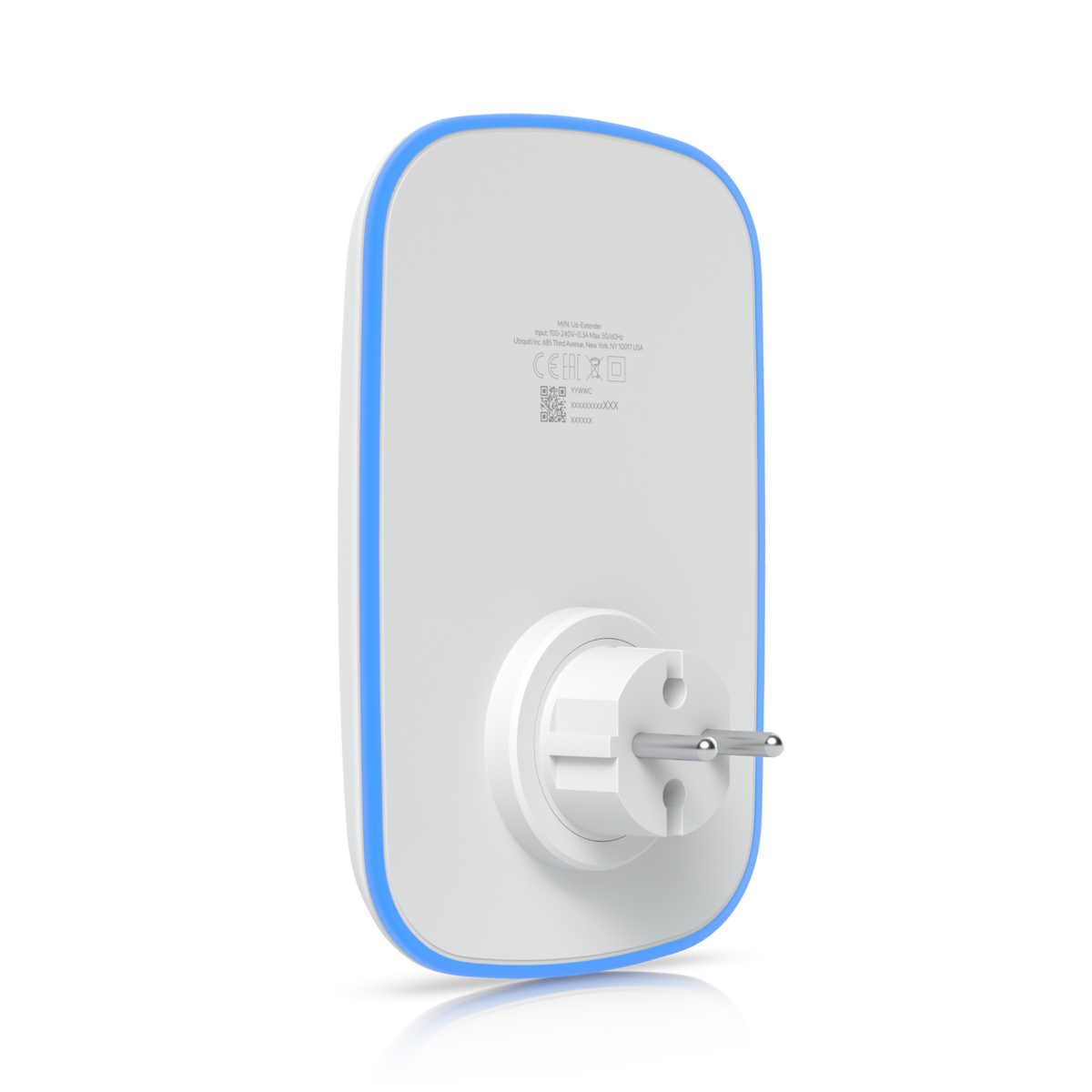 Ubiquiti Access Point U6 Extender, WiFi 6 Wall-Outlet Coverage Extender, 115 m², 250+ Clients atomoffice