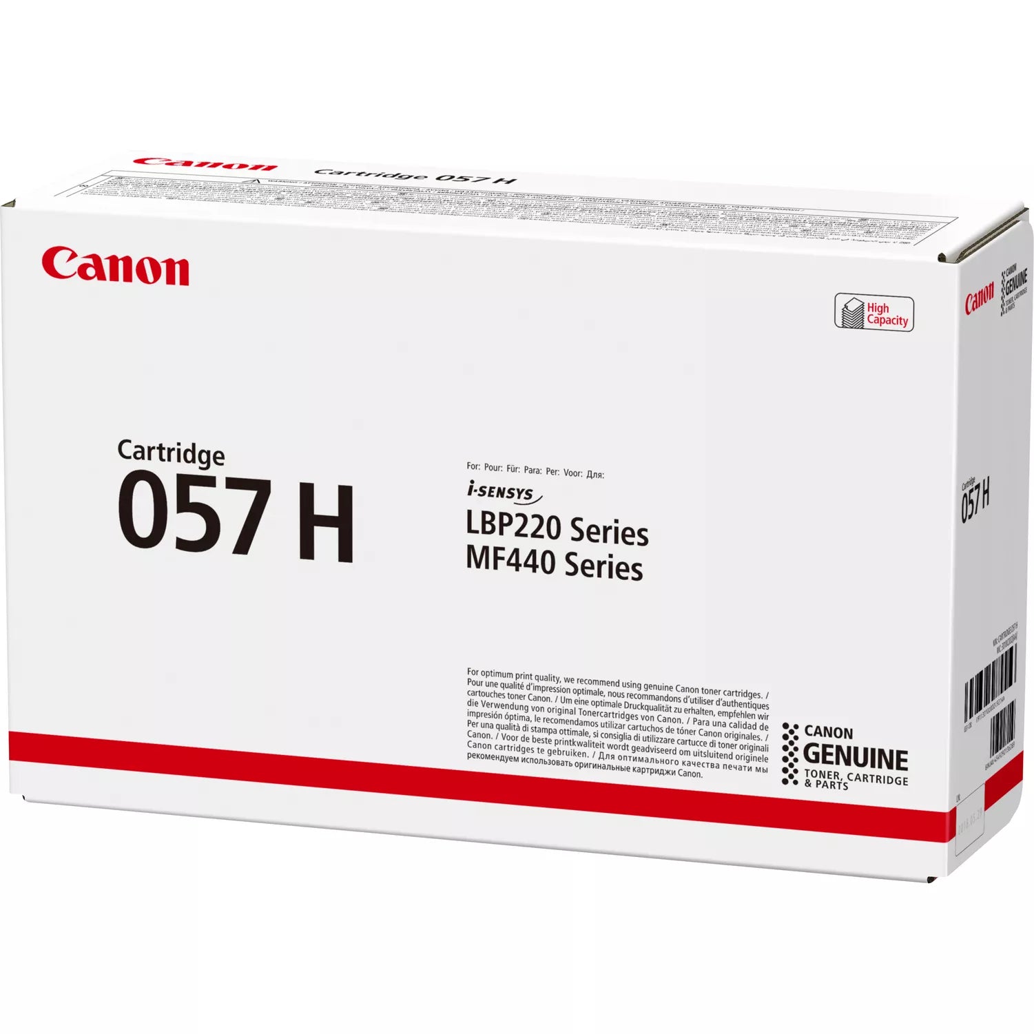 Canon 057H Black Original Toner Cartridge