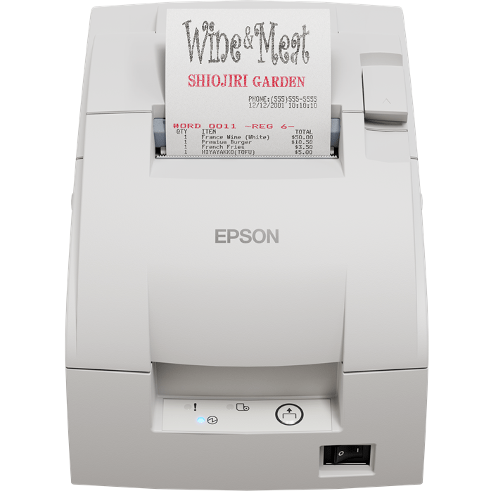 Epson TM-U220IID Impact Dot Matrix Receipt Printer, Serial, Near-End Sensor C31CL28102 atomoffice