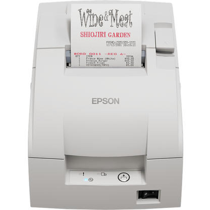 Epson TM-U220IID Impact Dot Matrix Receipt Printer, Serial, Near-End Sensor C31CL28102 atomoffice