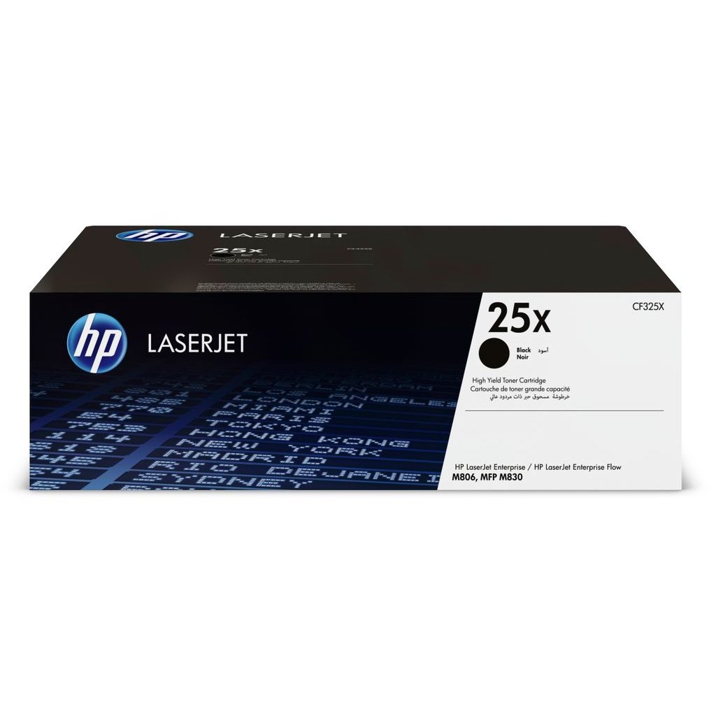 HP 25X CF325X Original Black LaserJet Toner Cartridge