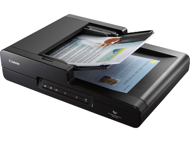 Canon imageFORMULA DR-F120 Flatbed and ADF Document Scanner atomoffice