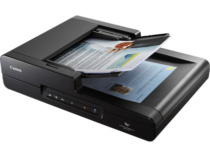 Canon imageFORMULA DR-F120 Flatbed and ADF Document Scanner atomoffice