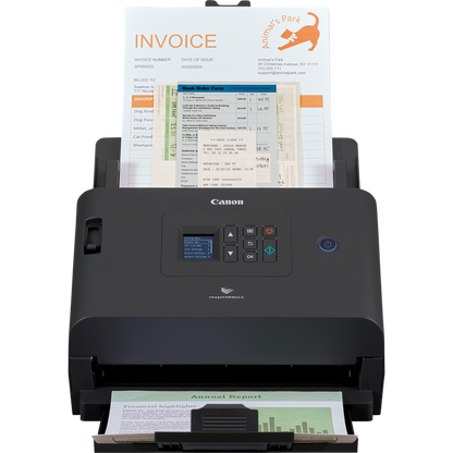 Canon imageFORMULA DR-S250N Networked Desktop Document Scanner atomoffice