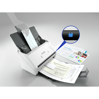 Epson WorkForce DS-770II Document Scanner, Duplex, 600 dpi B11B262401BE atomoffice