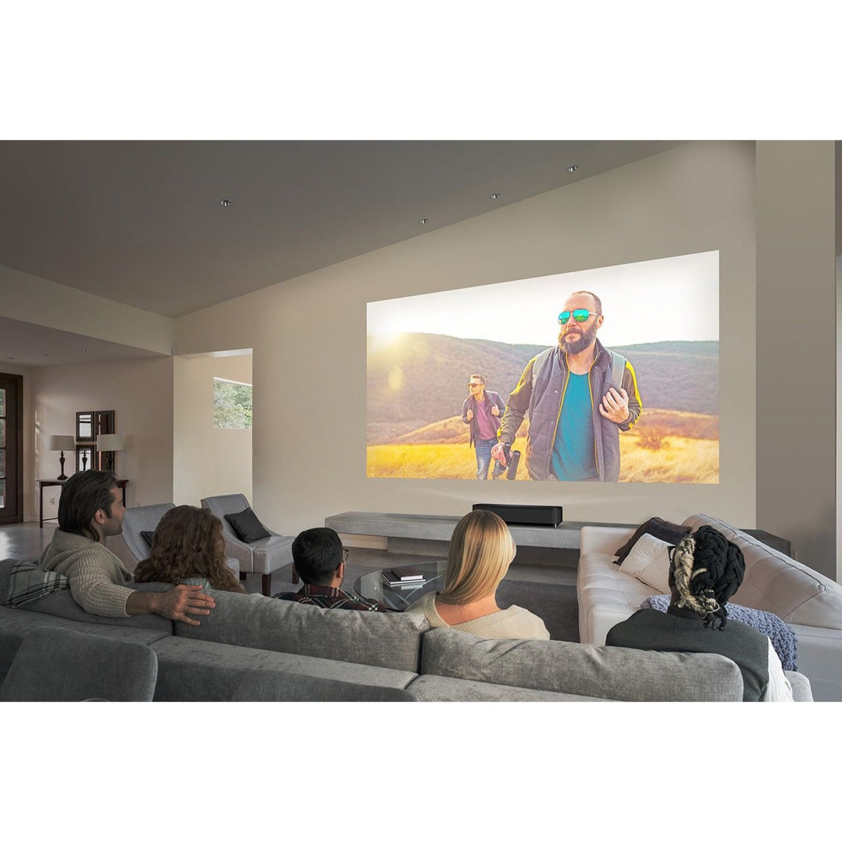 Epson EH-LS800 Ultra-Short-Throw Laser Projection TV, 4K PRO-UHD, 4,000 Lumens atomoffice