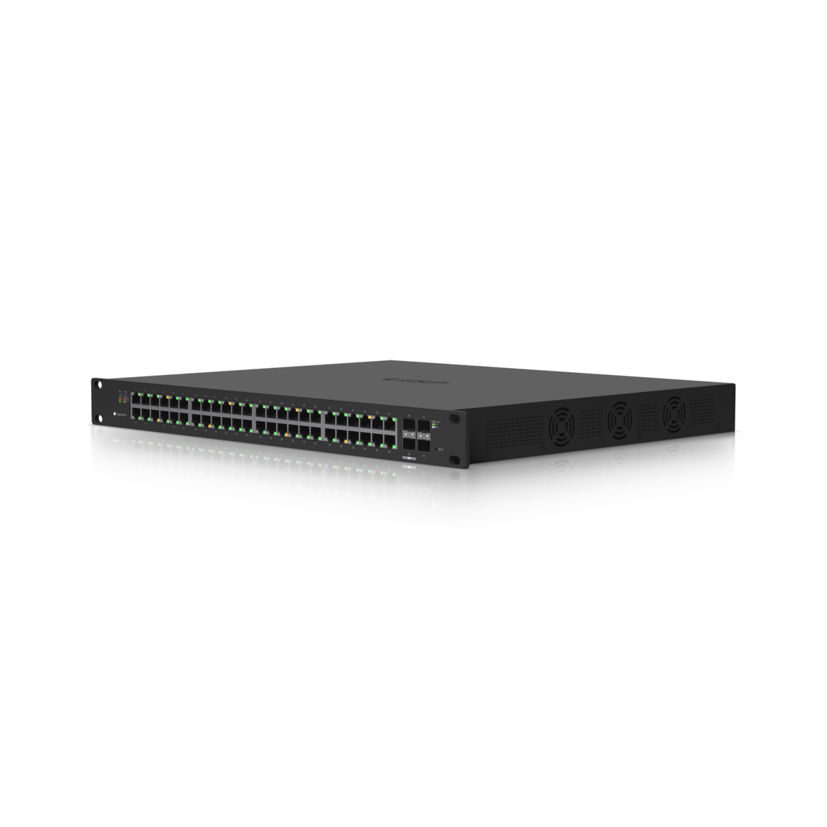 Ubiquiti EdgeSwitch 48 PoE 500W , 48 Gigabit PoE+ Ports, 2 SFP+ and 2 SFP, 500W PoE, 1U Rackmount atomoffice