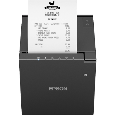 Epson TM-m30III / TM-m30III-H Thermal Receipt Printer, 80 mm, up to 300 mm/sec atomoffice