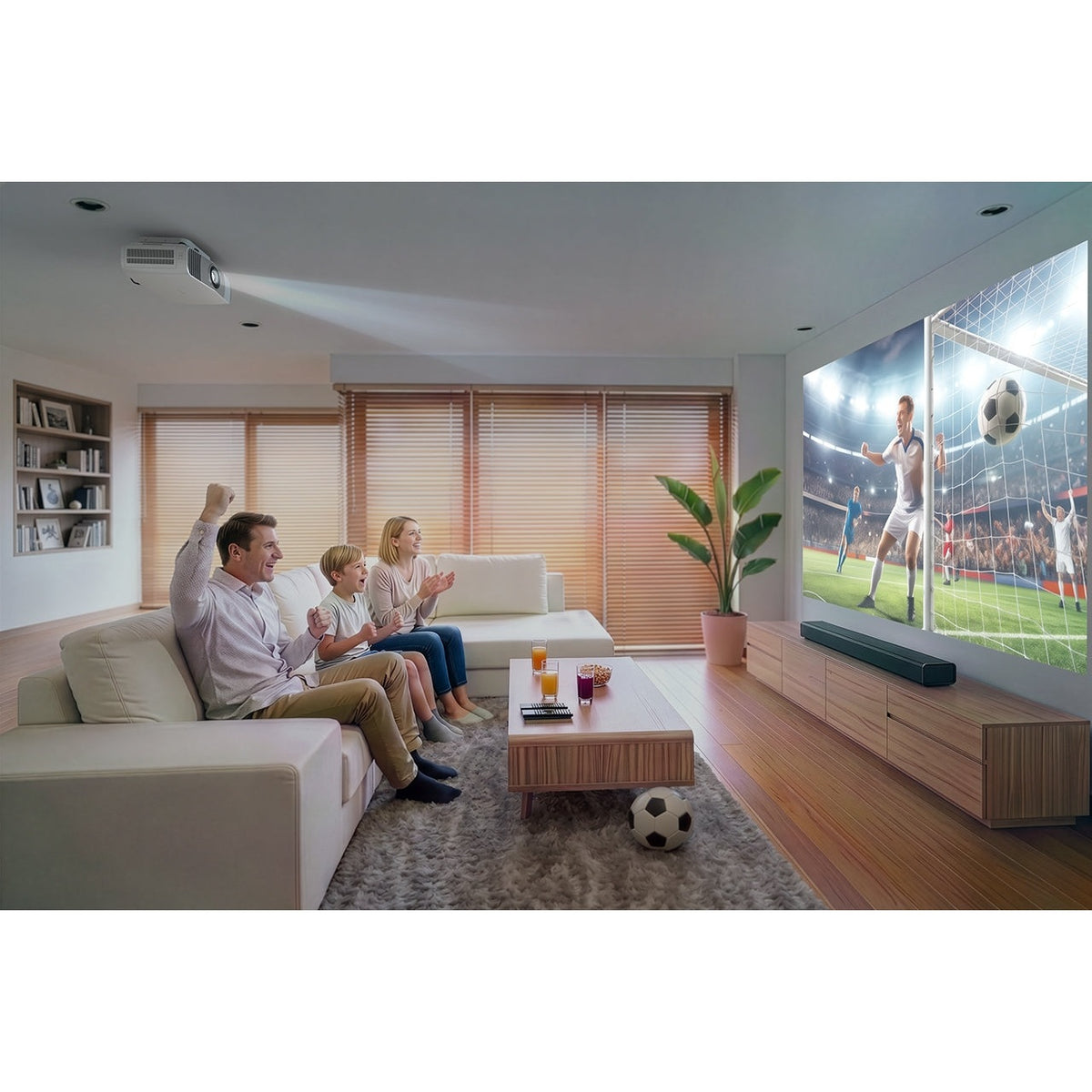 Epson EH-LS6000 4K Laser Home Cinema Projector, 3,400 Lumens V11HC38042DA atomoffice