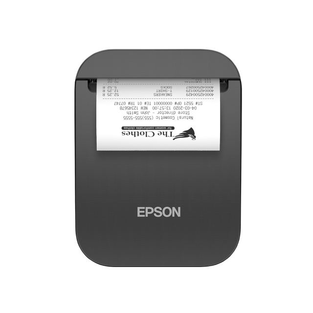 Epson TM-P80II Mobile Receipt Printer, 80 mm, Wi-Fi or Bluetooth, USB-C atomoffice