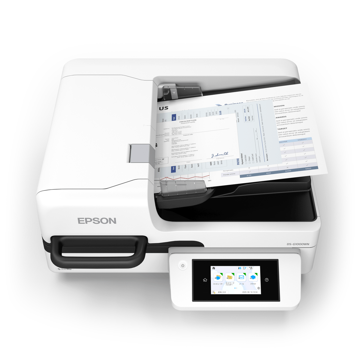 Epson WorkForce DS-71000WN B11B284402 view 3 atomoffice
