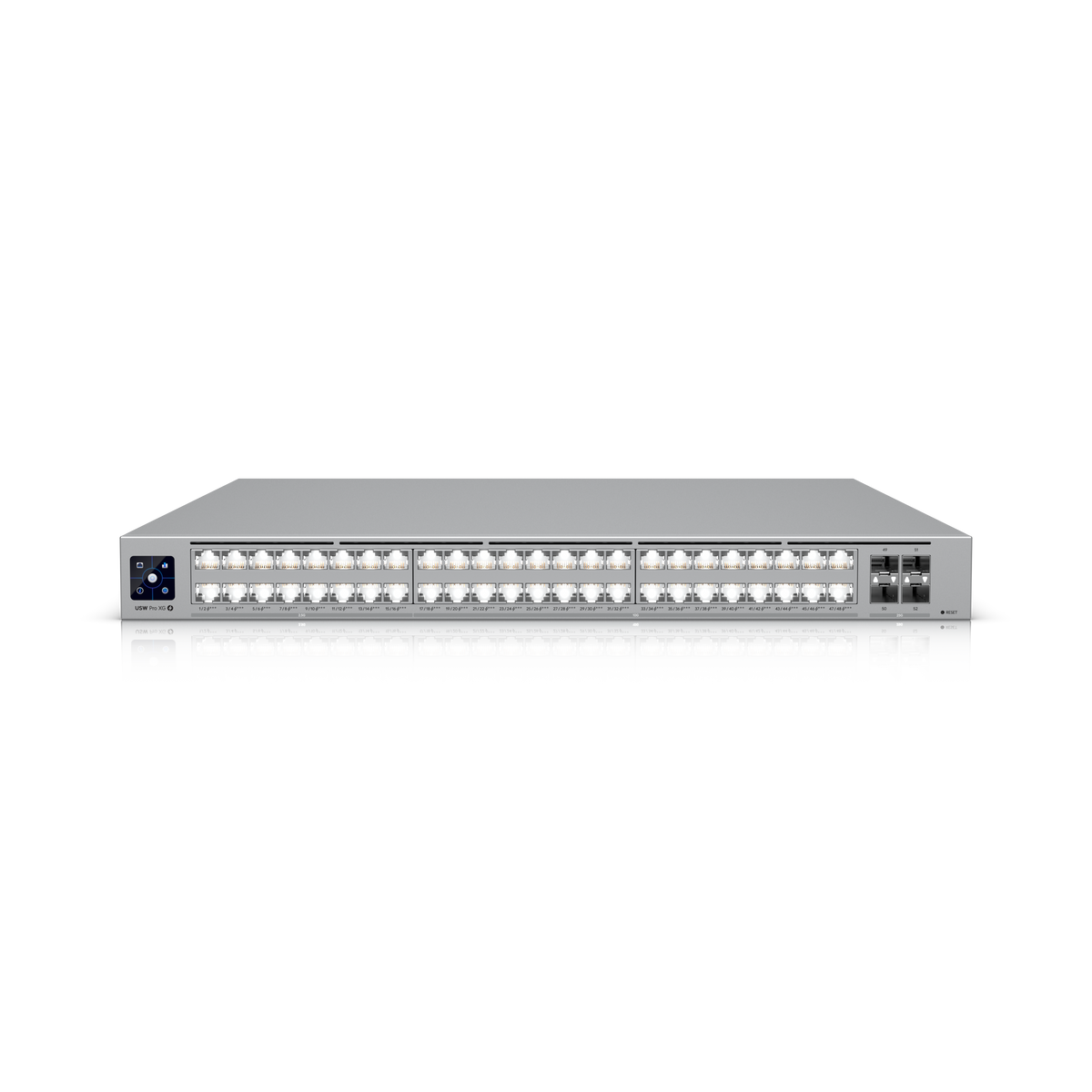 Ubiquiti UniFi Switch Pro XG 48 PoE, 48 PoE+++ Ports 32 x 10 GbE, 16 x 2.5 GbE , 1,080W PoE, 4 x 25G SFP28 atomoffice