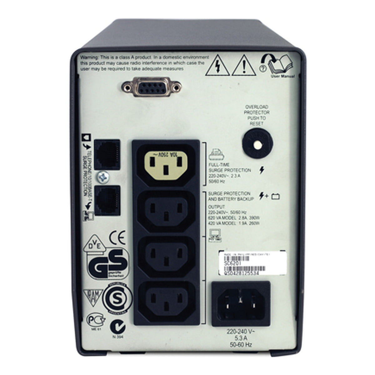 APC Smart-UPS SC 620VA — 230V, Line-Interactive atomoffice
