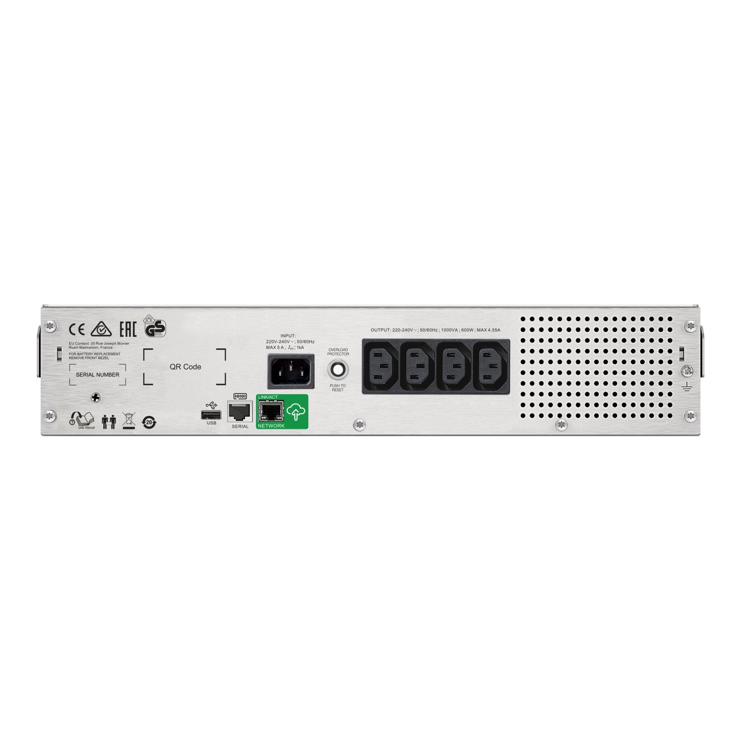 APC Smart-UPS, LCD 230V with SmartConnect Port, 8x IEC 60320 C13 Output Connection Type |