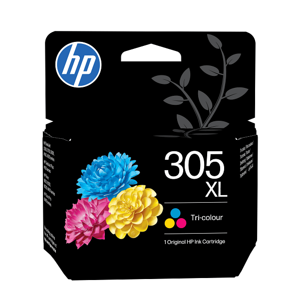 HP 305XL Original Ink Cartridge for HP DeskJet 2300, 2700, 2730, 4134, 4220 atomoffice