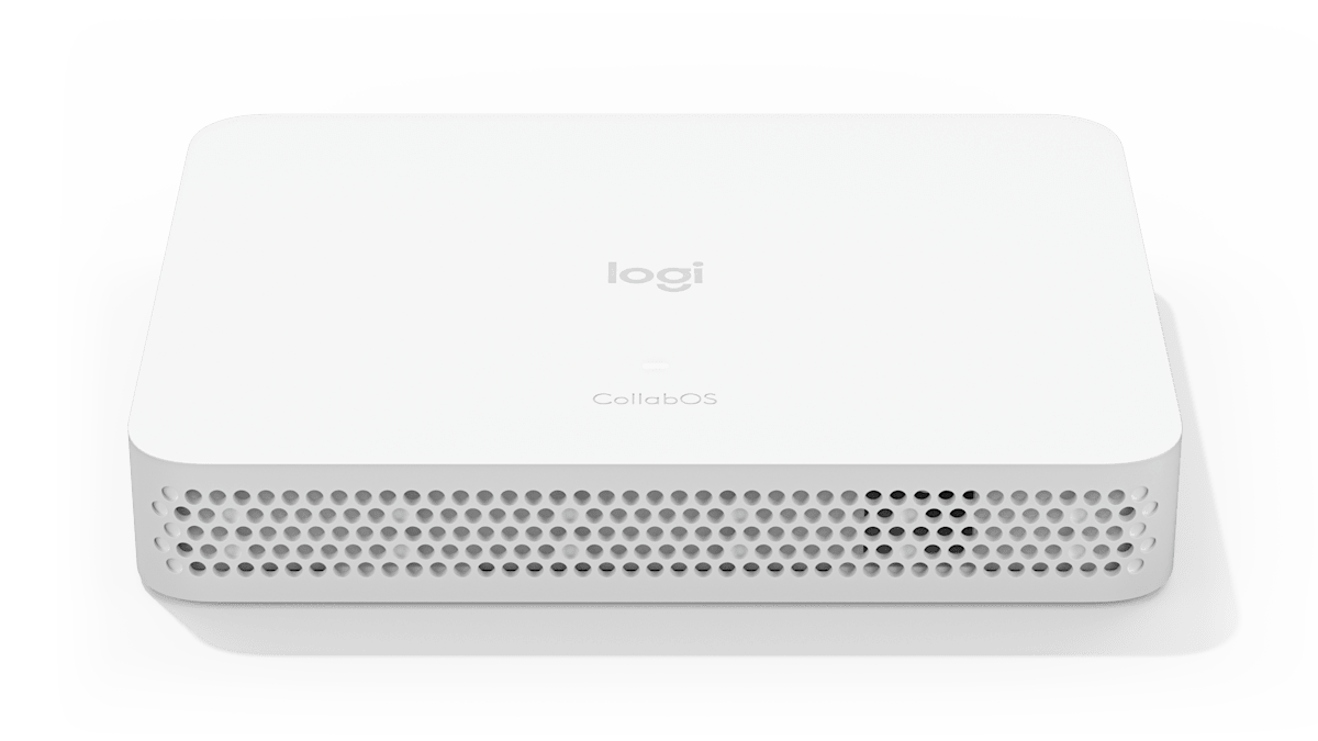 Logitech RoomMate CollabOS Video Conferencing Compute Appliance 950-000085 - White atomoffice