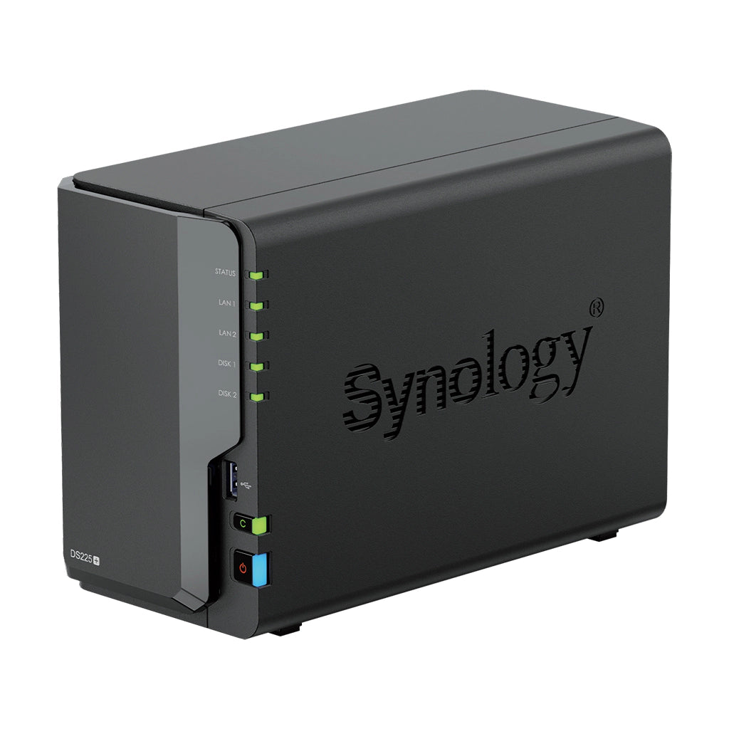 Synology DiskStation DS225+ 2-Bay Desktop NAS Enclosure atomoffice