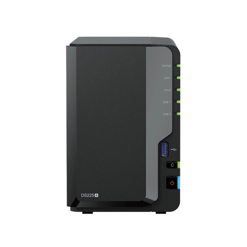 Synology DiskStation DS225+ 2-Bay Desktop NAS Enclosure