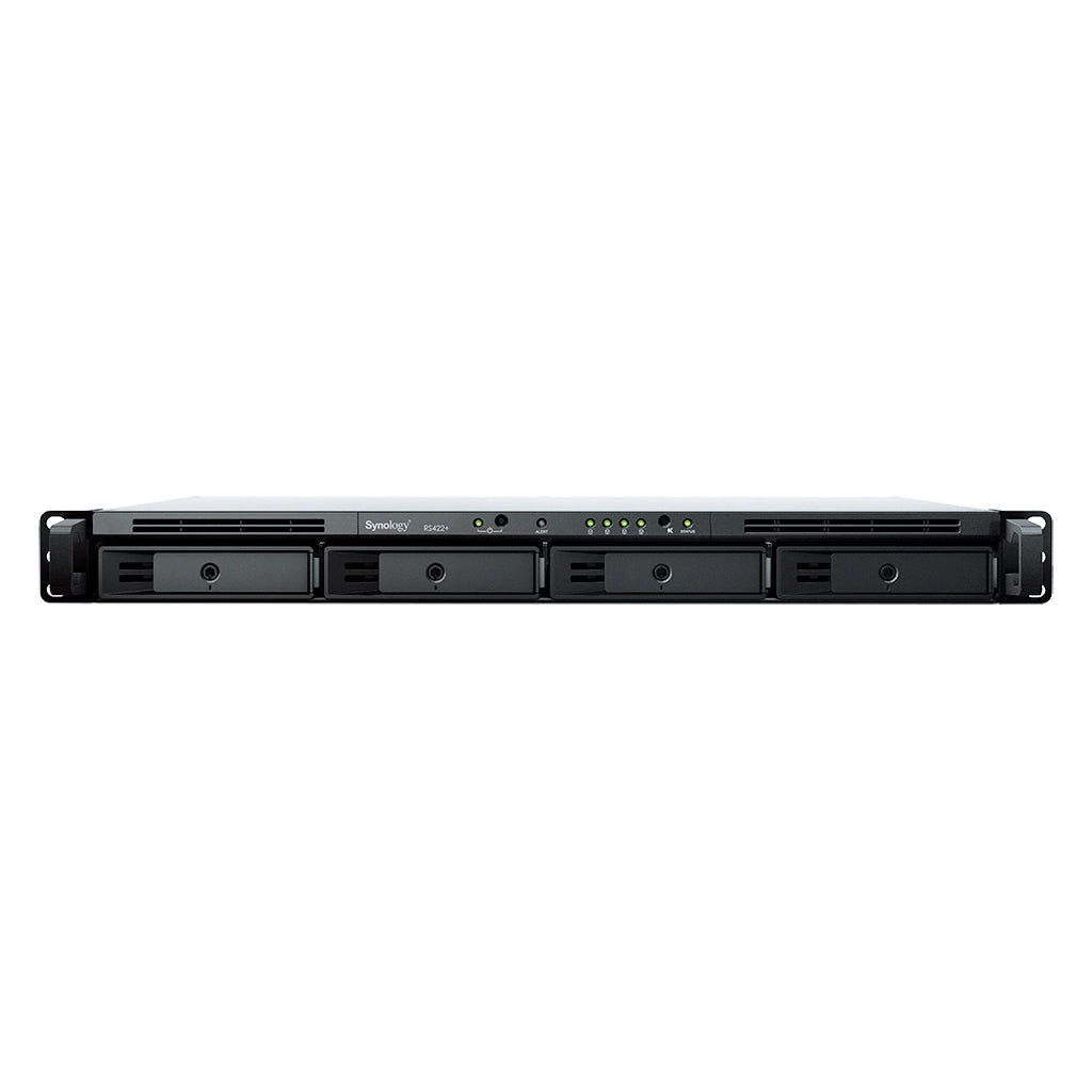 Synology RackStation RS422+ 4-Bay Short-Depth Rackmount NAS Enclosure atomoffice