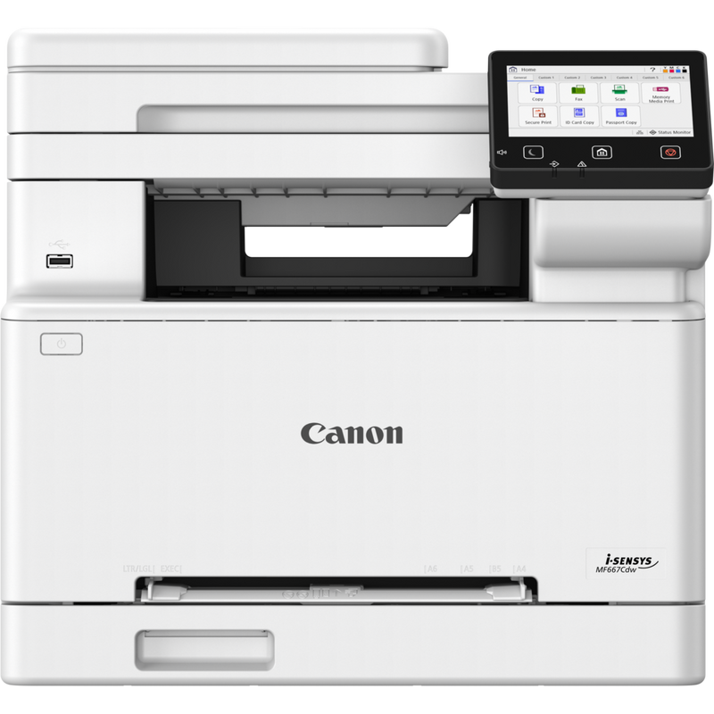 Canon i-SENSYS MF667Cdw All In One Colour Laser Printer atomoffice