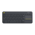 Logitech K400 Plus Wireless Touch Keyboard - Black atomoffice