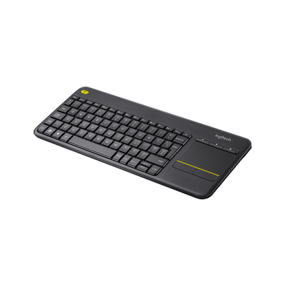 Logitech K400 Plus Wireless Touch Keyboard - Black atomoffice