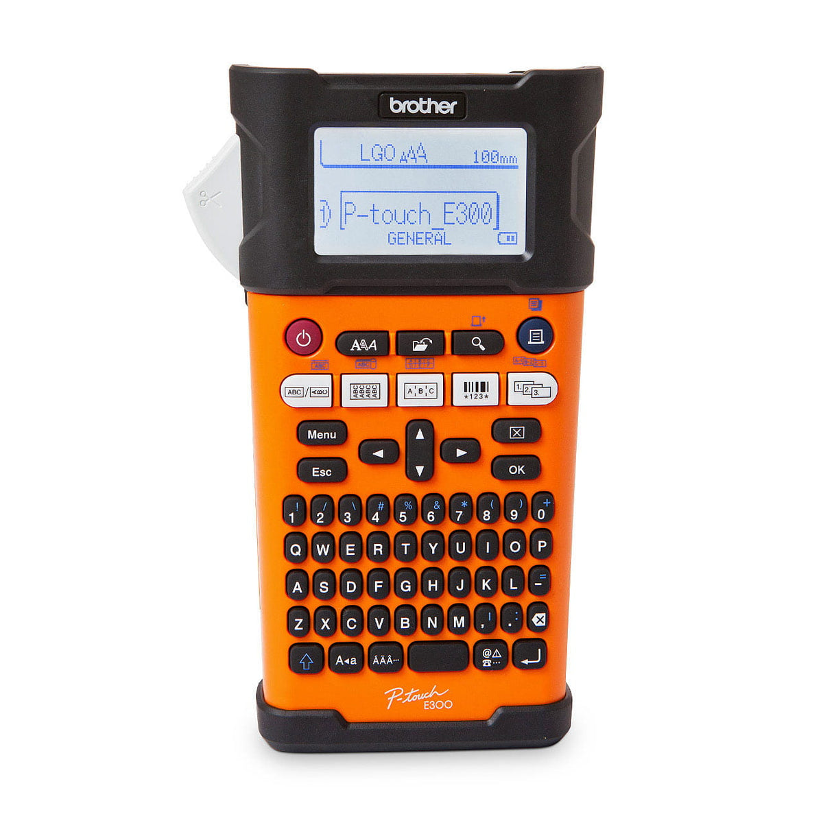 Brother PT-E300VP Label Printer — Electrician Handheld, 18mm TZe &amp; HSe atomoffice