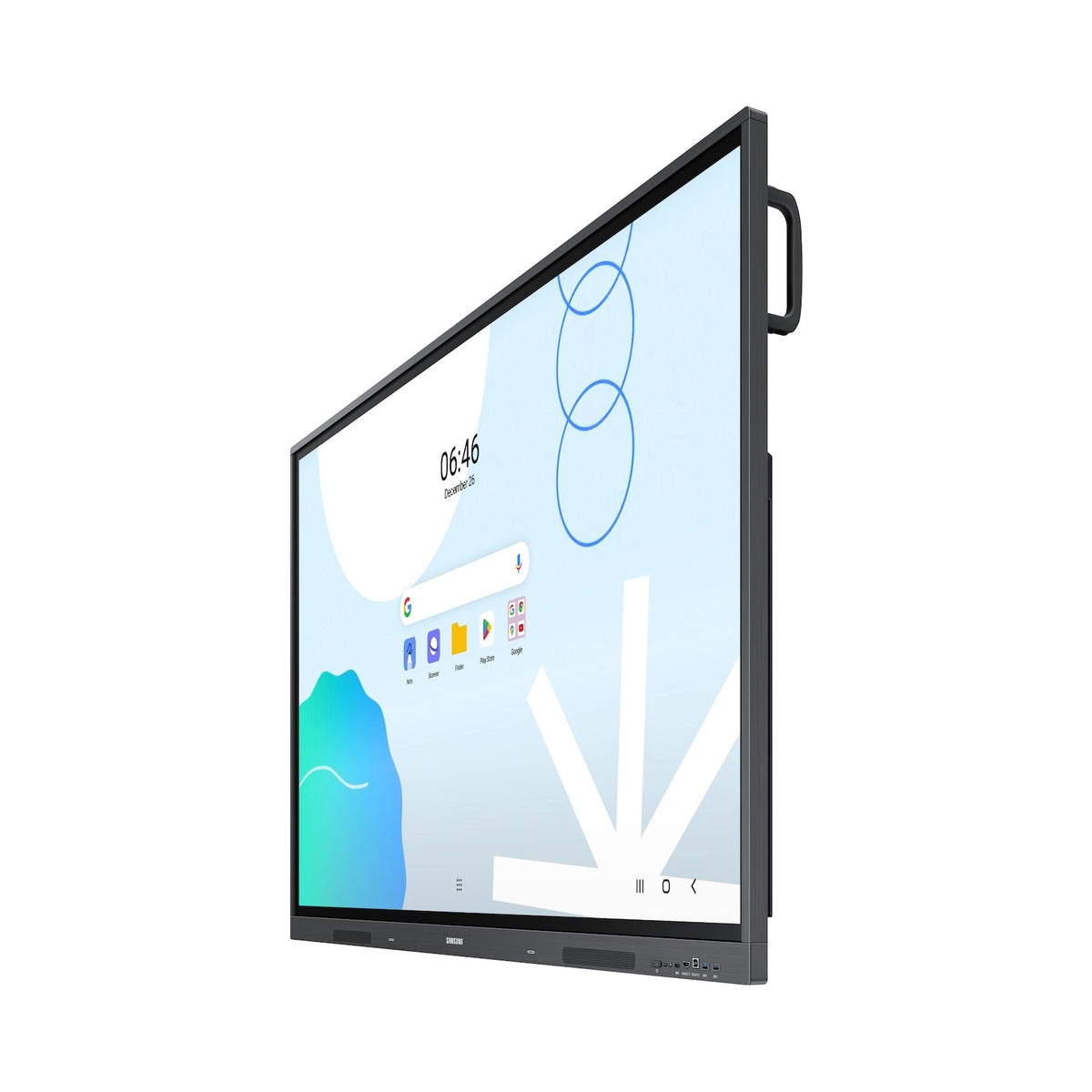Samsung WAD Series Interactive Display, Android 13 EDLA, 40-Point Touch, OPS Slot atomoffice