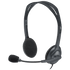 Logitech H111 Wired Stereo Headset 981-000593 - Black, Single 3.5 mm Jack atomoffice