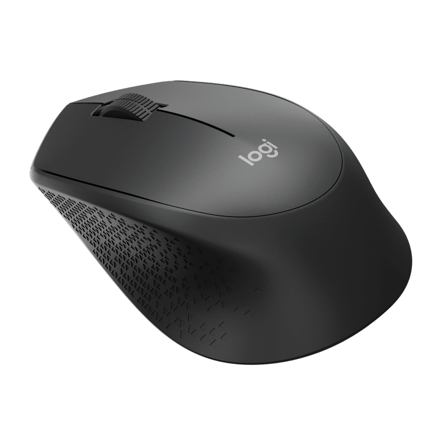 Logitech M330 Silent Plus Wireless Mouse 910-004909 - Black atomoffice