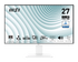 MSI 27" PRO MP273AW Flat FHD Monitor, IPS Panel 100Hz, Built-in Speakers - HDMI, DP, VGA (White) atomoffice