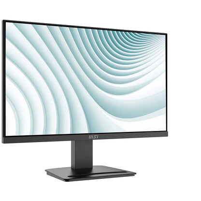 MSI 24" PRO MP2412 Flat FHD Monitor, VA Panel 100Hz, Adaptive Sync - HDMI, DP Black atomoffice