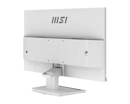 MSI 24" PRO MP241W E14V Flat FHD Monitor, VA Panel 144Hz, AMD FreeSync, HDR Ready - HDMI, DP (White) atomoffice
