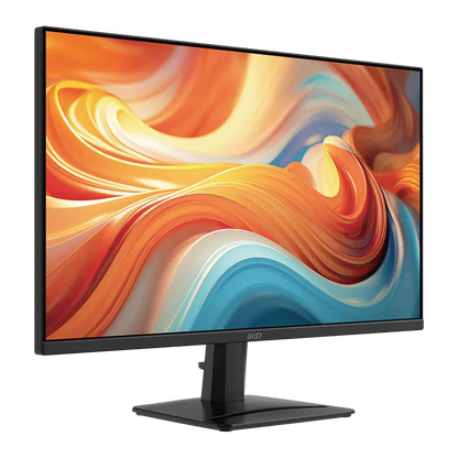 MSI 27" PRO MP275Q E14 Flat WQHD Monitor, IPS Panel 144Hz, AMD FreeSync, HDR Ready, Built-in Speakers - HDMI, DP Black atomoffice