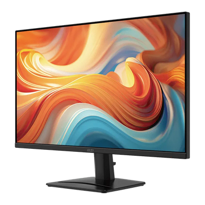 MSI 27" PRO MP275Q E14 Flat WQHD Monitor, IPS Panel 144Hz, AMD FreeSync, HDR Ready, Built-in Speakers - HDMI, DP Black atomoffice