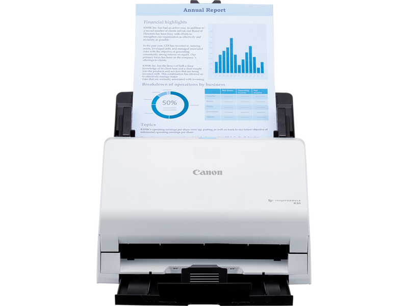Canon imageFORMULA R30 Desktop Duplex Document Scanner atomoffice